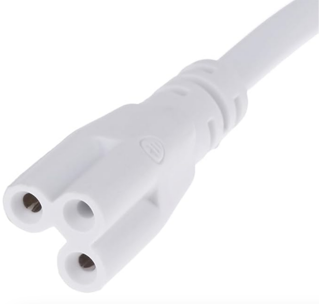 T5 T8 Power Cord with On/Off Switch,59.06 inch   (2 Pack)